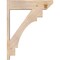 Ekena Millwork Merced Slat Smooth Outlooker, Douglas Fir, 7 1/2"W x 28"D x 36"H OUT08X28X36MRC06SDF - alternate 3